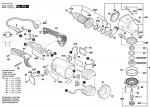 Bosch 3 601 H81 L71 GWS 22-180 H Angle Grinder 230 V / GB Spare Parts GWS22-180H